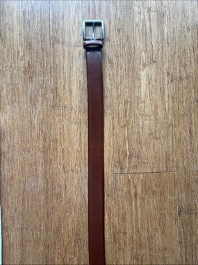 Brown Leather Cole Hahn Belt